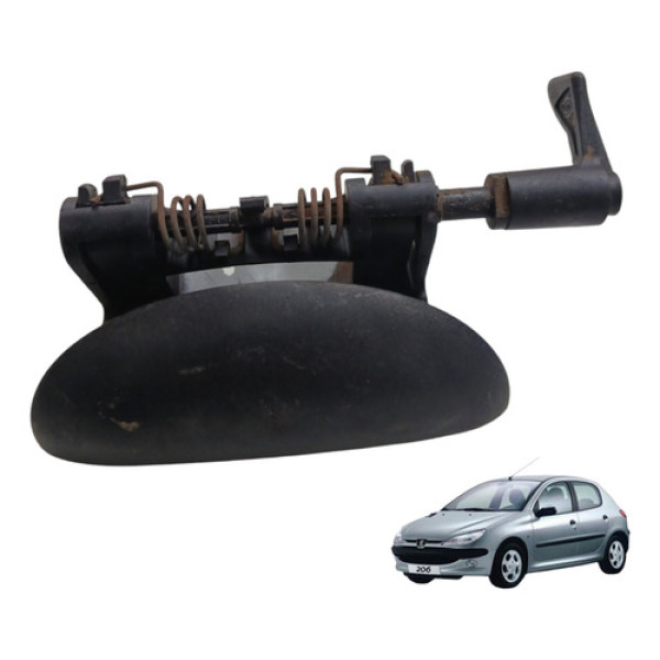Macaneta Traseira Externa Esquerda Peugeot 206 2004 Traseira