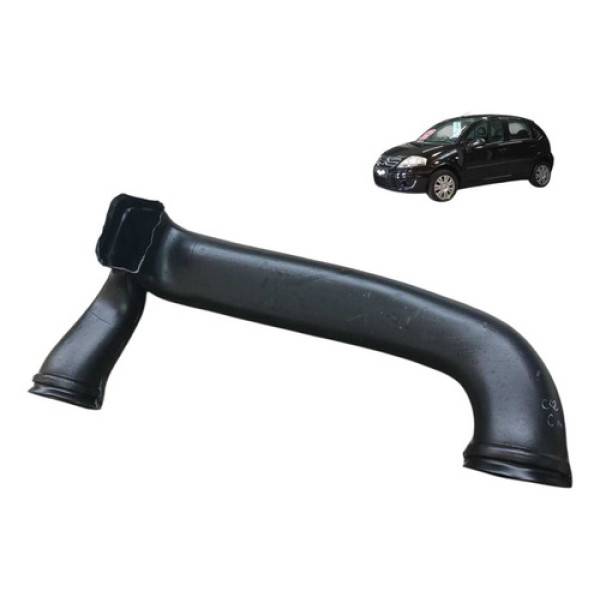 Duto Saida Ar Painel Citroen C3 1.4 8v 2011 2012 Preto