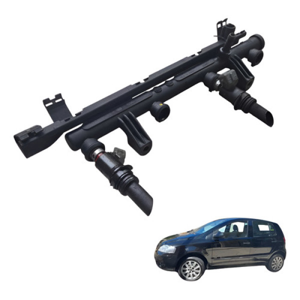 Flauta Bico Injetor Volkswagen Fox 1.0 2007