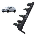 Flauta Combustivel Bico Injetor Gm Onix Ltz 1.4 2013 2014