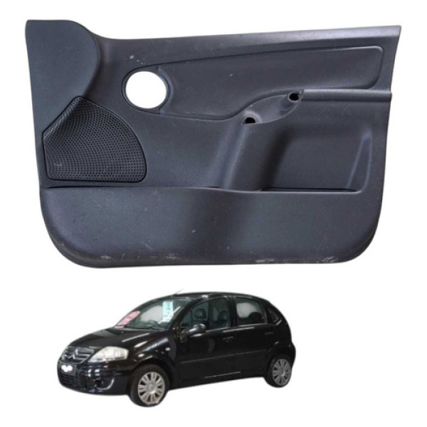 Forro Porta Dianteira Direita Citroen C3 1.4 2011 2012