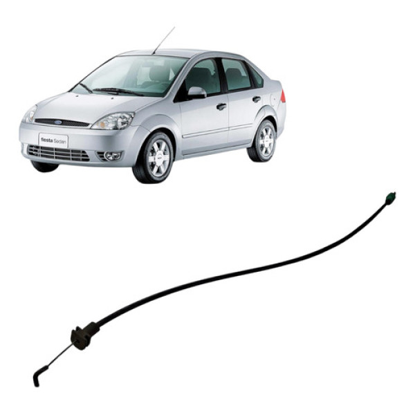 Cabo Fechadura Puxador Lado Direito Ford Fiesta Sedan 2007