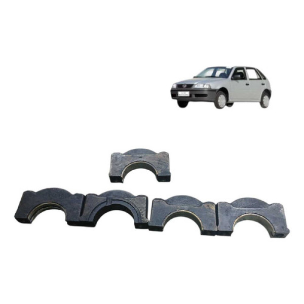 Jogo Mancal Virabrequim Volkswagen Gol G3 2003 2004 Prata