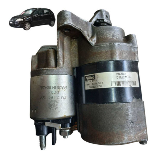 Motor Arranque Partida Citroen C3 1.4 8v 2011 2012