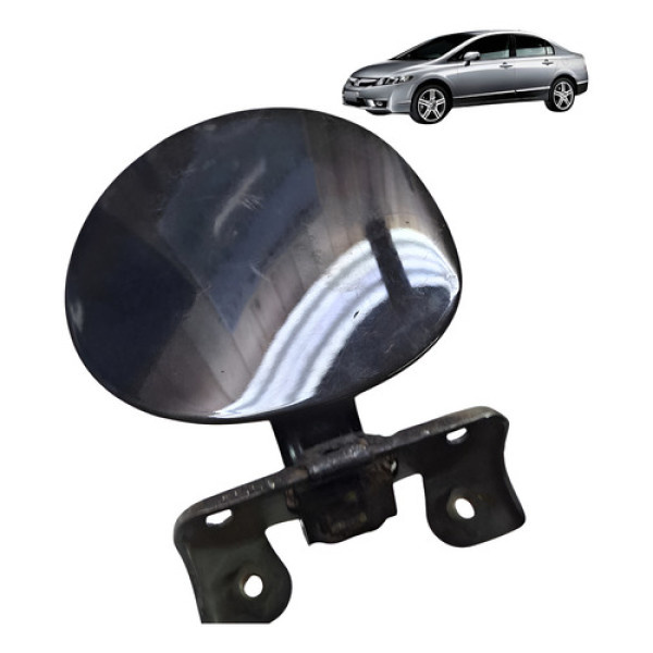 Portinhola Tanque Honda Civic 1.8 2007 2011 Preto