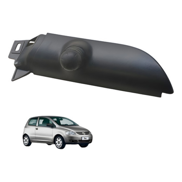 Moldura Retrovisor Direito Volkswagen Fox 1.0 2007 Preto