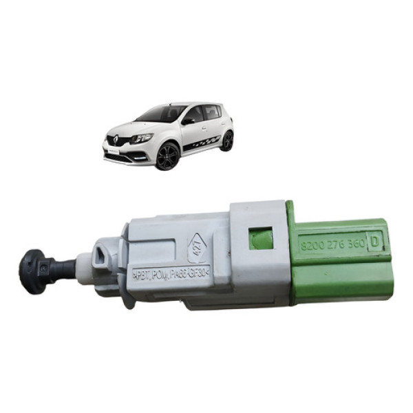 Interruptor Pedal Freio Renault Sandero 1.0 3cc 2015 2019 - Verde
