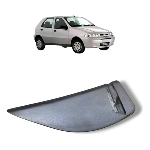 Acabamento Porta Traseira Esquerda Fiat Palio 1.0 2003 Usado - Preto