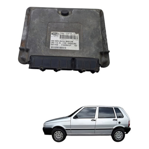 Modulo Injecao Fiat Uno Fire 1.0 8v 2001 2007 Usado