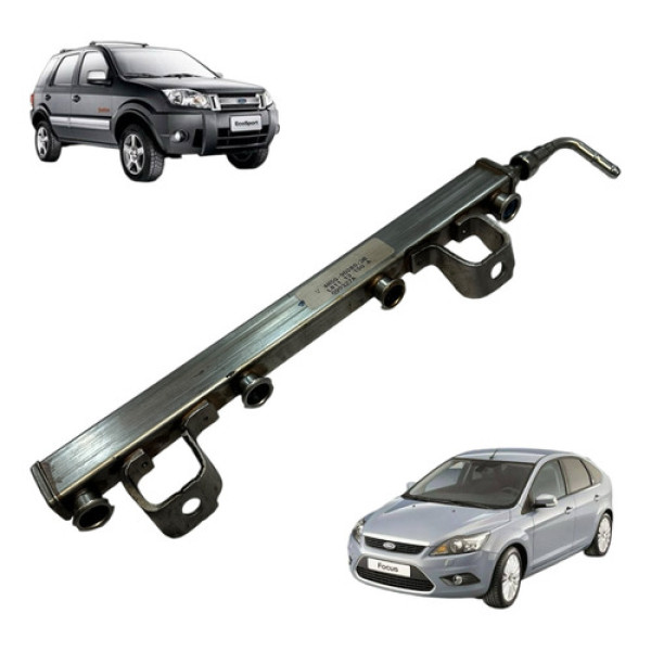 Flauta Bico Injetor Ford Focus Ecosport 2.0 16v 2009 Usado