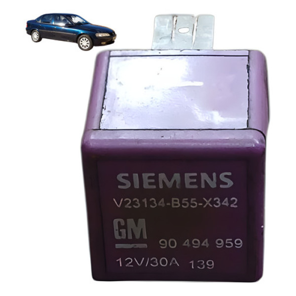 Rele Injecao Bomba Gasolina Chevrolet Vectra Cd 2.2 16v 1999 Azul