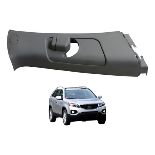 Soleira Coluna Central Direita Kia Sorento 2.4 2011 Cinza