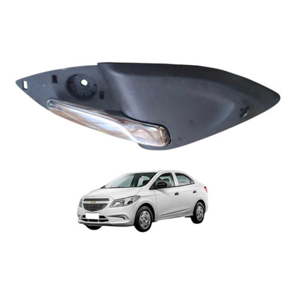 Macaneta Interna Dianteira Direita Chevrolet Risma 1.4 2017 Branco Dianteira/traseira