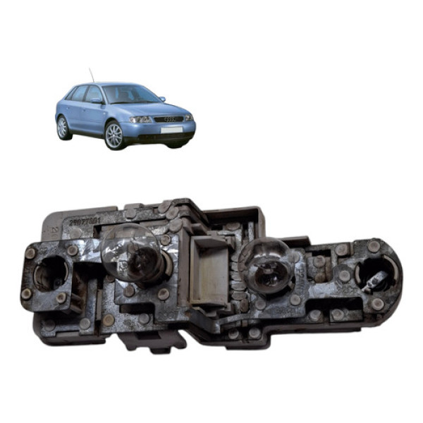 Soquete Circuito Lanterna Audi A3 2p 1.8 Aspirado 1999