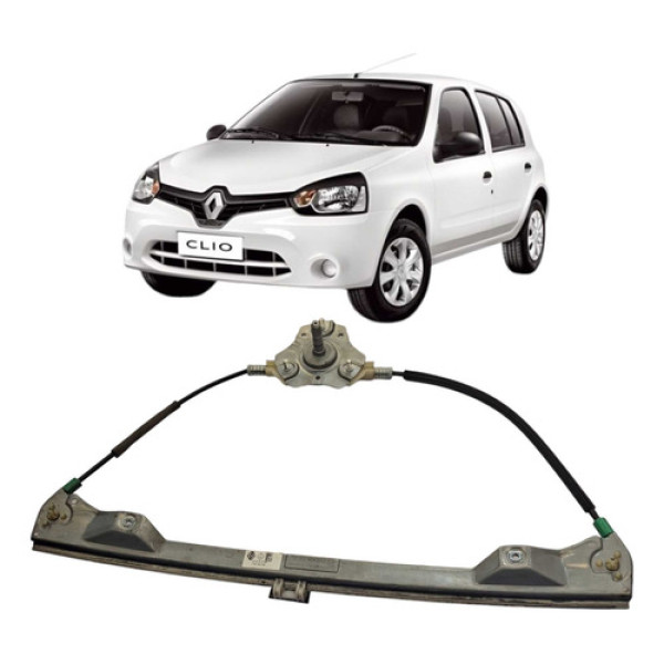 Maquina Vidro Dianteira Direita Renault Clio 2014 2015