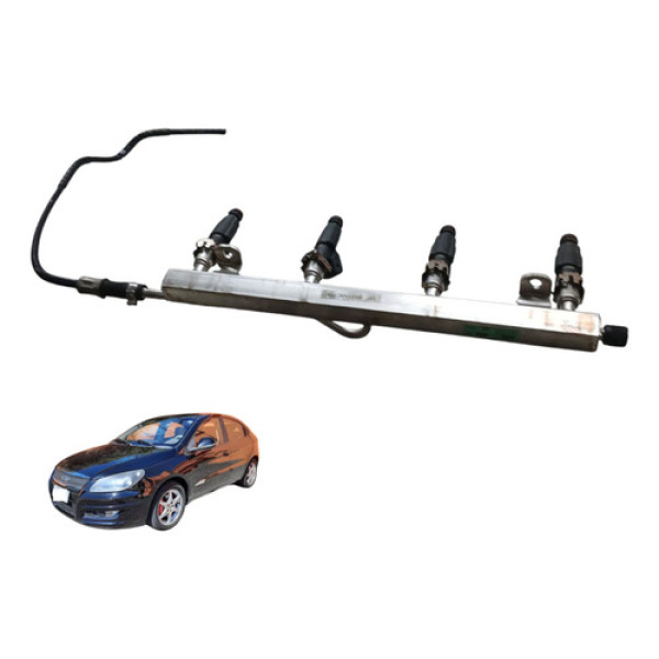 Flauta Bicos Injetor Chery Cielo 1.6 16v 2010