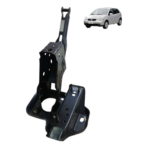 Suporte Pedal Freio Volkswagen Polo Hatch 1.6 2003 Preto