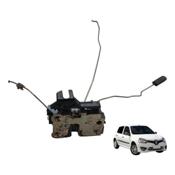 Fechadura Porta Traseira Esquerda Renault Clio 1.0 2014