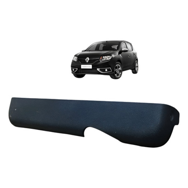 Moldura Interna Banco Direito Renault Sandero 1.6 8v 2016 Preto
