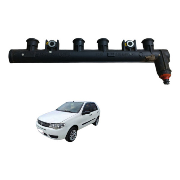 Flauta Bico Injetor Fiat Palio Sapao 1.0 2007 2015