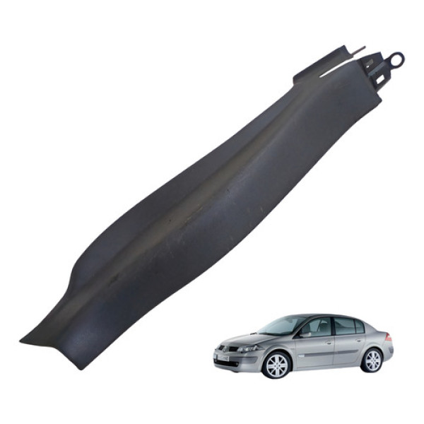 Soleira Traseira Renault Megane 1.6 16v 2007 2008 Cinza