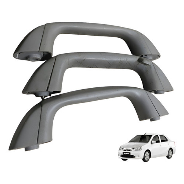 Alca Teto Pqp Toyota Etios 1.5 2015 Cinza