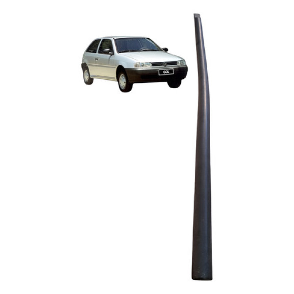 Friso Porta Direita Volkswagen Gol G2 1.0 2p 1996 Cht Preto