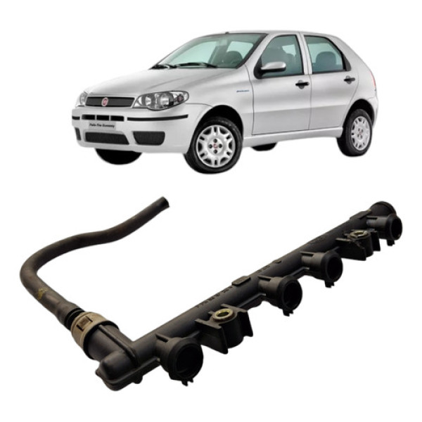 Flauta Bico Inj Fiat Punto 1.4 Fire Flex Strada 2008