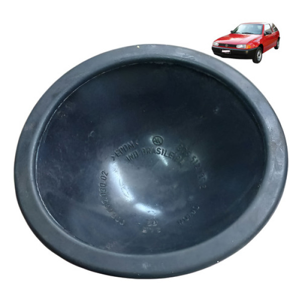 Borracha Tampa Amortecedo Volkswagen Gol G2 Bola 1.0 8v 1998 Preto