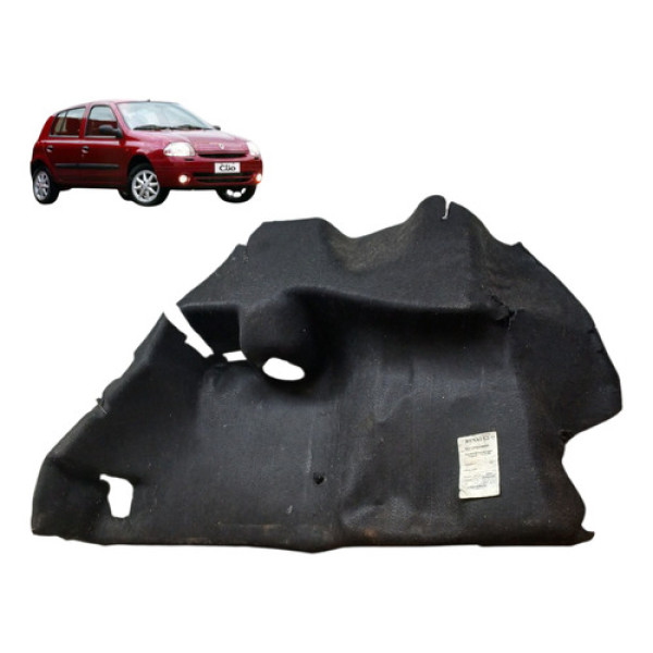 Forro Esquerdo Porta Mala Renault Clio 1.0 16v 2003 2005