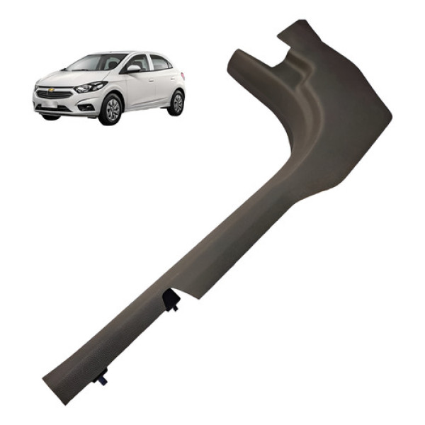 Soleira Dianteira Esquerda Chevrolet Onix 2013 2019 52044453 Preto