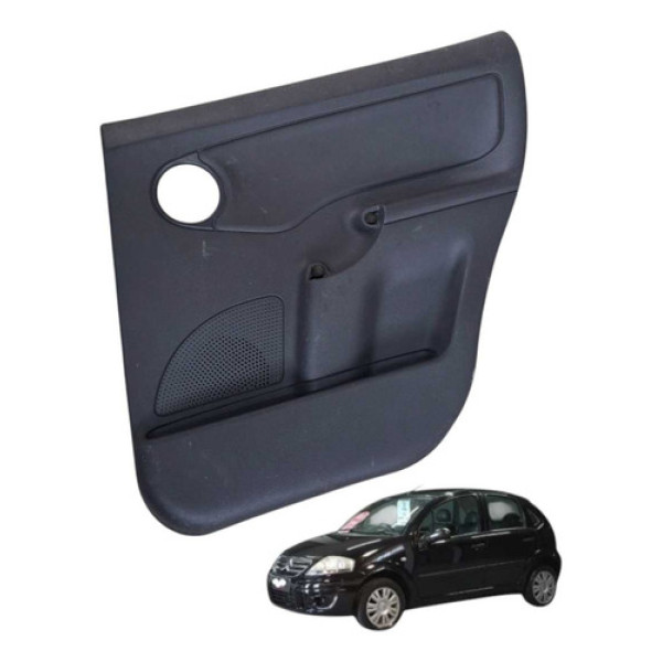Forro Porta Traseira Direita Citroen C3 1.4 2011 2012