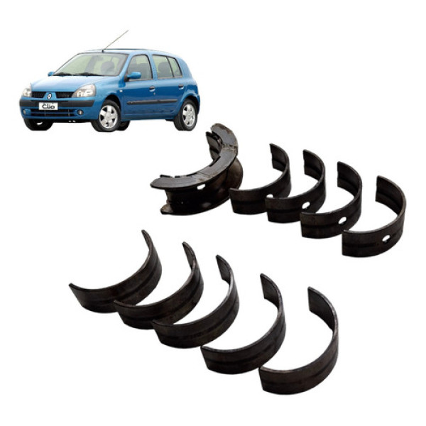 Jogo De Bronzina Biela Renault Clio 1.0 16v 2003