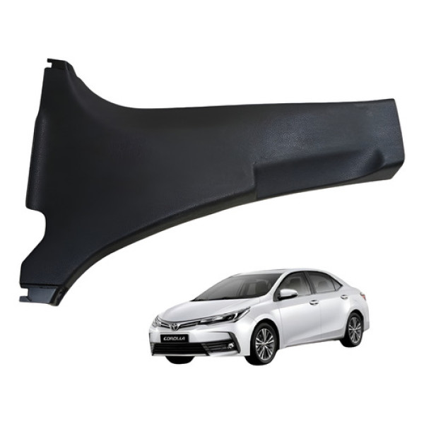 Soleira Central Esquerda Toyota Corolla 2.0 2016 Preto