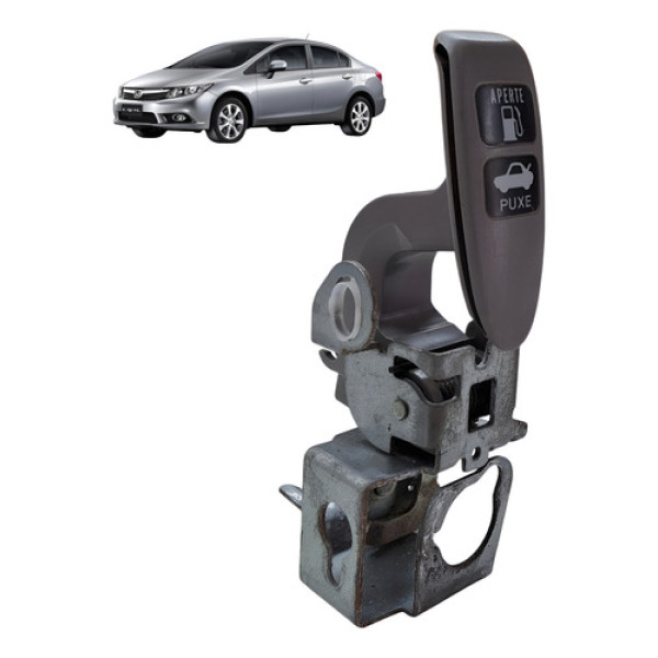 Puxador Abertura Porta Malas Tanque Honda Civic 2012 1.8