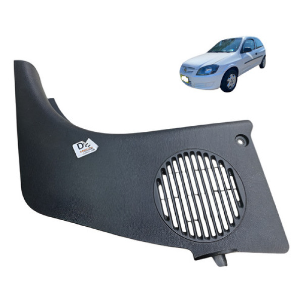 Moldura Soleira Coluna Esquerda Chevrolet Celta 1.0 2p 2009 Cinza