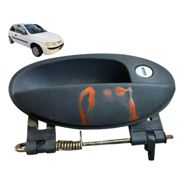 Macaneta Direita Chevrolet Celta 1.0 2p 2003 2004 Preto Dianteira