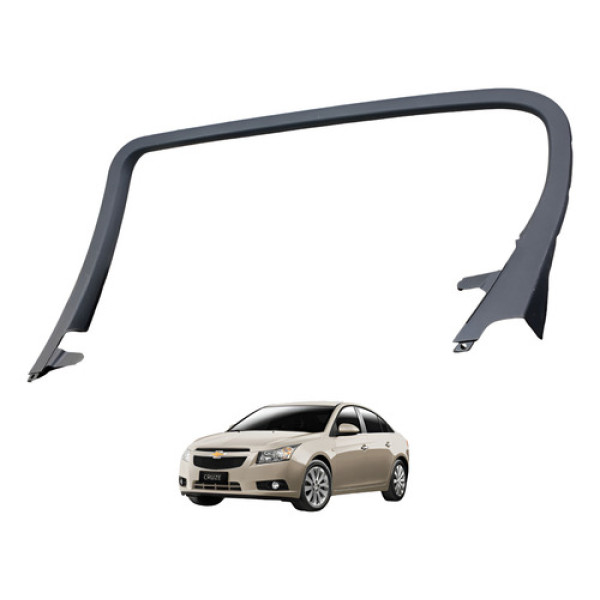 Soleira Interna Traseira Direita Cruze 1.8 2012 Preto