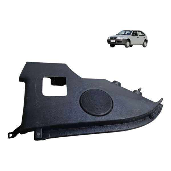 Suporte Tampao Bagagito Direito Volkswagen Gol G3 2003 2004 Preto