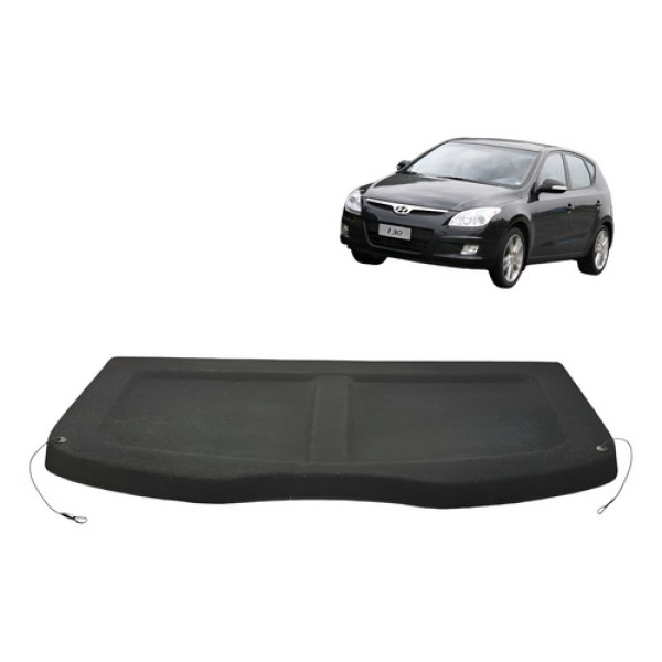 Tampão Bagagito Interno Porta Malas Hyundai I30 2009 2012 Preto