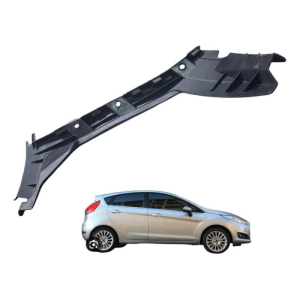 Guia Parachoque Traseiro New Fiesta 1.6 16v 2014 2015