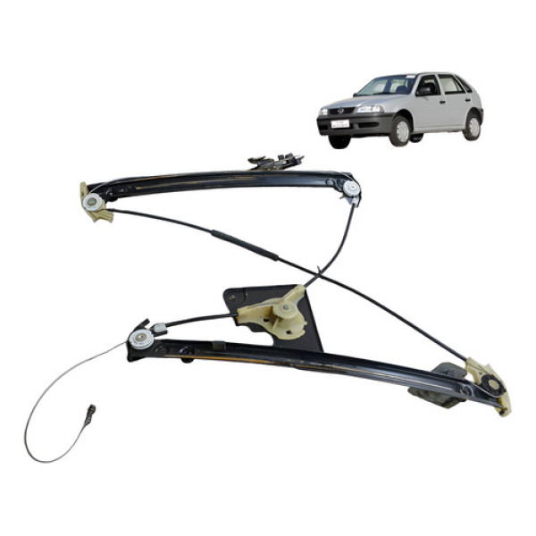 Maquina Vidro Dianteira Esquerdo Volkswagen Gol G3 2003 2004