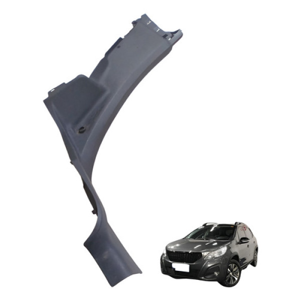 Soleira Traseira Esquerda Peugeot 2020 1.6 16v Preto