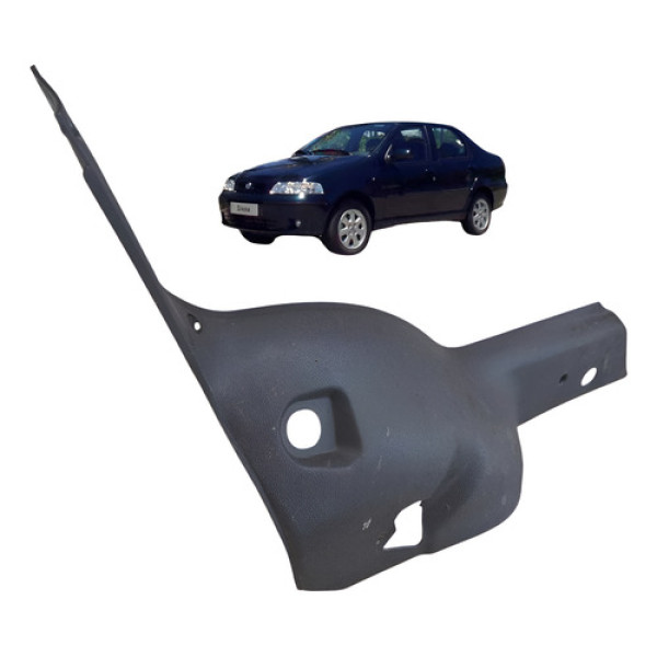 Moldura Lateral Traseiro Direito Fiat Siena 1.3 2003 2004 Cinza-escuro