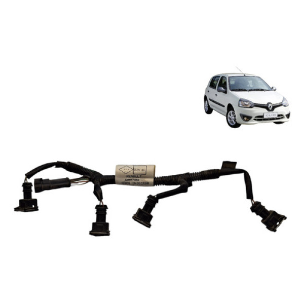 Chicote Bico Injetor Renault Clio 1.0 16v 2014 2016