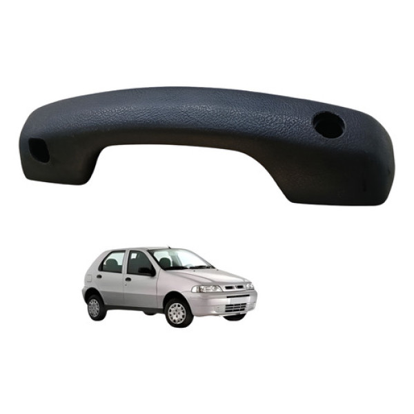Puxador Portar Dianteira Esquerda Fiat Palio 1.0 2003 Usado Cinza