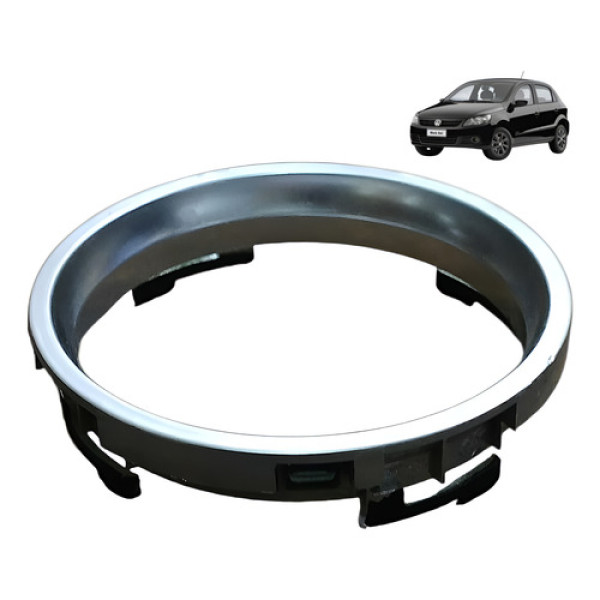 Moldura Acabamento Difusor Ar Volkswagen Gol G5 1.6 2010 Prata