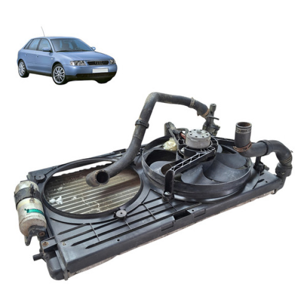 Kit Defletor Radiador Ar Audi A3 2p 1.8 Aspirado 1999