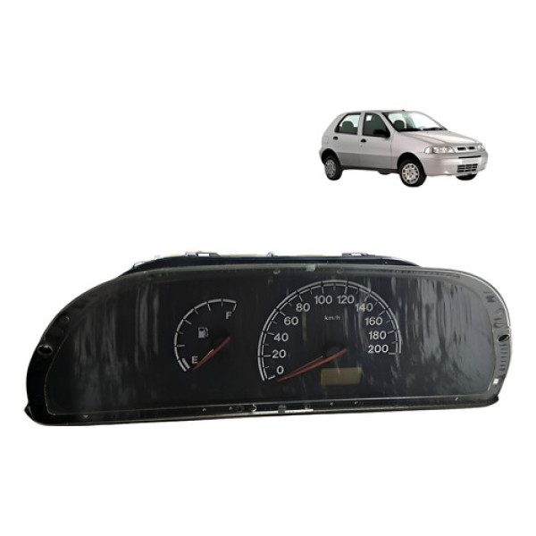 Painel Instrumento Fiat Palio 1.0 8v 2003 2004 Preto Preto