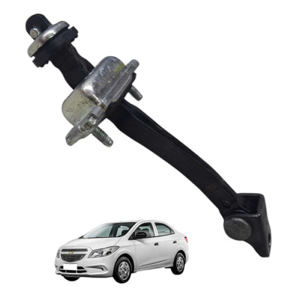 Limitador Porta Traseira Direita Chevrolet Prisma 1.4 2017 Preto